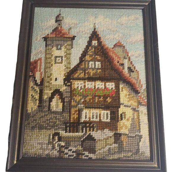 Vintage 1960s Needle Point of Germany - Picture 1 of 14